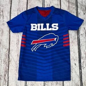 Buffalo Bills NFL Flag Football Boys Kids Youth Reversible Jersey